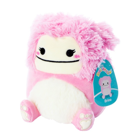 Brina the Bigfoot Fuzzy Belly Squishmallows - Picture 3 of 6